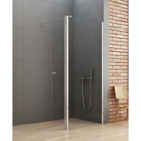 Душевое ограждение NEW TRENDY NEW SOLEO 50x195 K-0753 (хром), артикул K-0753