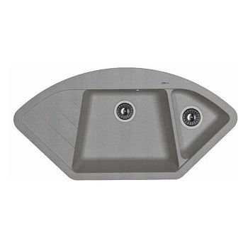 Кухонная мойка Florentina ВЕСТА 20.285.E1005.307, серый шёлк