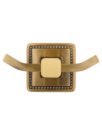 Двойной крючок для ванной WONZON & WOGHAND ROMA, Бронза (WW-7225), артикул WW-7225