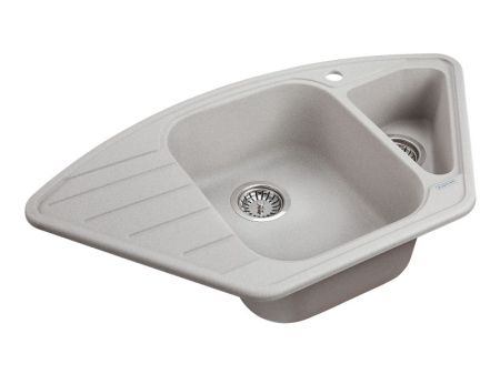 Кухонная мойка Paulmark Wiese 89 PM529050-GR Серая, артикул PM529050-GR