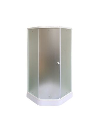 Уголок ZEР911FR душевой PARLY с поддоном (90х90х197)