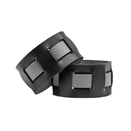 ADJ Кольцо для салфеток Bottega, D5 см., цвет: черный/серый, артикул 010.B.01/03