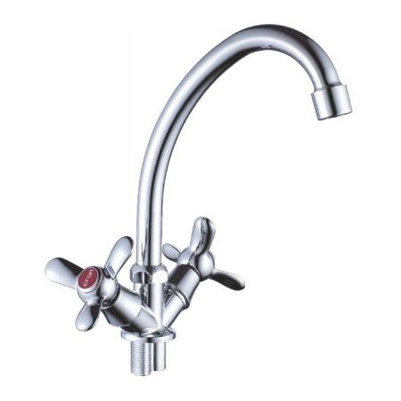 Смеситель для кухни Cron CN4012-2, хром, артикул CN4012-2