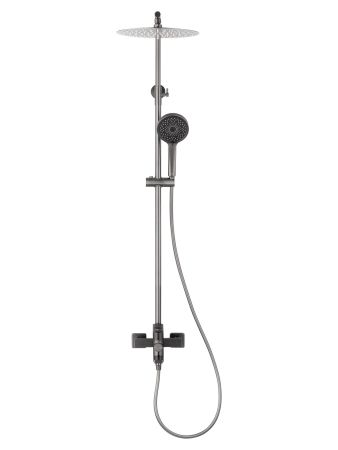 Душевая система WONZON & WOGHAND FRAME, Темный графит (WW-88739010-BGM), артикул WW-88739010-BGM