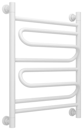 Полотенцесушитель водяной "ЭЛЕГИЯ+" 600х500 (Матовый белый)