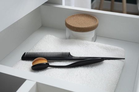 Мебель для ванной Aquanet Беркли 80 белый/дуб рошелье (зеркало дуб рошелье), артикул 00258969