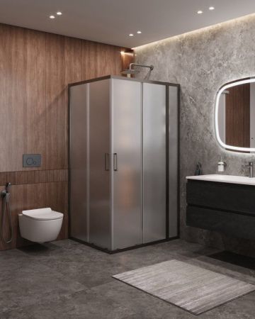 MOLVENO-AH-21-90+20-P-BORO Душевой уголок, артикул MOLVENO-AH-21-90+20-P-BORO