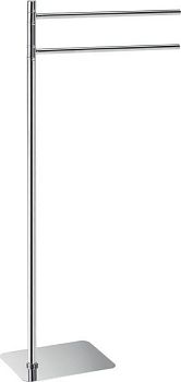 Gedy Artu, стойка: 2 полотенцедержателя, цвет хром