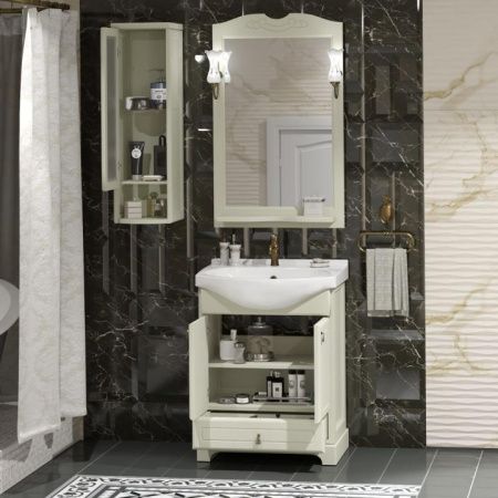 Тумба с раковиной Клио 65 Opadiris Слоновая кость