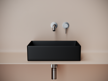 Раковина накладная прямоугольная Элемент (Element) 361x471x130, цвет черный матовый, арт.СN6069MB, артикул CN6069MB