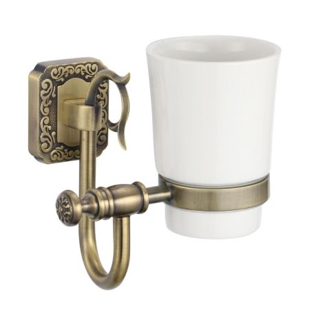 Стакан для ванной комнаты Savol S-006458, бронза