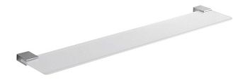 Gedy Kansas, стеклянная полка, длина 60 см, цвет хром
