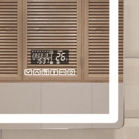 Зеркало VIGO Geometry Media voice 800, артикул 048