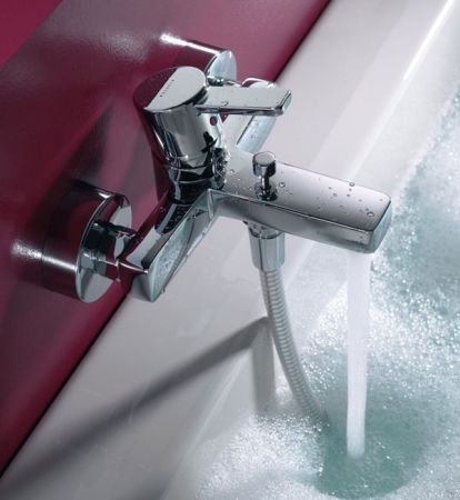 Смеситель для ванны Kludi Zenta 386700575 Хром, артикул 386700575