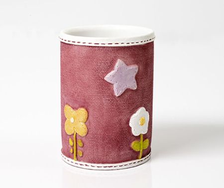 Стакан для зубных щеток WasserKRAFT Ammer K-6428 Красный, артикул K-6428