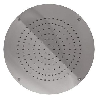 Graffio Kings, круглая потолочная душевая головка 35 см, 1 режим: дождь, цвет хром