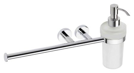 Полотенцедержатель OMEGA  с дозатором 450*112*54мм, артикул 104019012