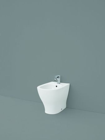 Hidra My, напольное биде c крепежом, 52x36x41h см, цвет белый глянцевый, артикул M24/001