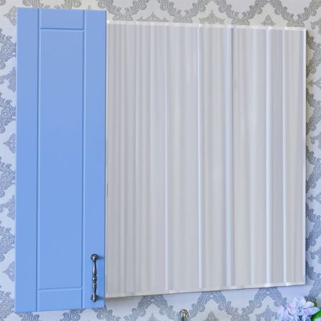 Зеркало со шкафом Sanflor Глория 65 R С000005687 Голубое