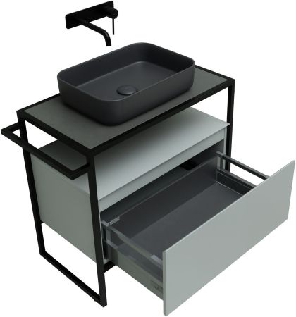 Тумба под раковину Allen Brau Priority 80 1.31002.PWM папирус матовый, артикул 1.31002.PWM