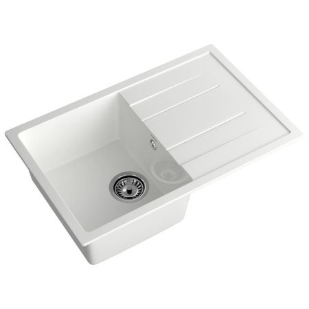 Кухонная мойка GranFest QUADRO 780L, иней, артикул Q-780L иней