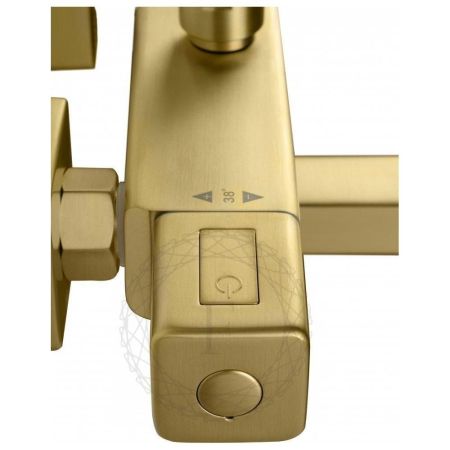 Душевая система с термостатом FILARETE FL2050MG, матовое золото