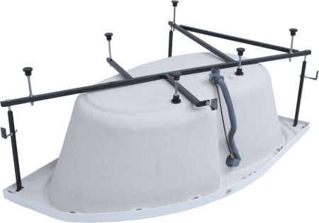 Акриловая ванна Aquanet Capri 170x110 R (с каркасом), артикул 00205387