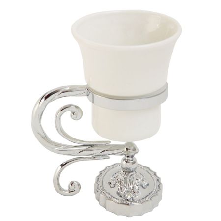 EDERA Стакан настольный, керамика/хром, артикул 16929