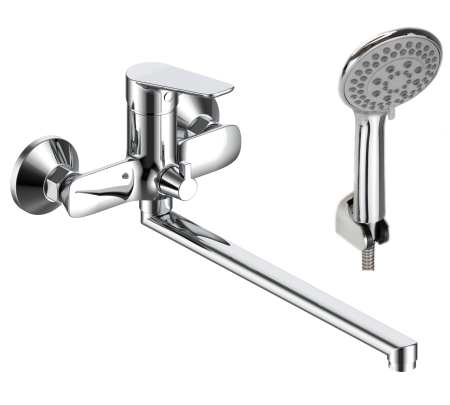 Смеситель Storm для ванны., с изл. 325 мм, с акс., артикул: STO31