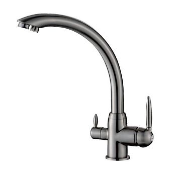 Смеситель для кухни Haiba HB76846, сатин