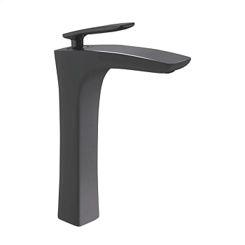 Смеситель для раковины высокий Rose R27H R2711H, черный