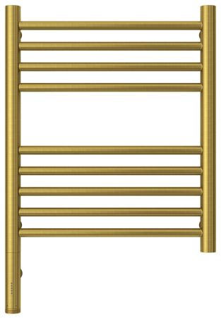 Полотенцесушитель электрический "БОГЕМА 3.0" прямая 500х400 / МЭМ левый (Состаренная латунь), артикул 051-5804-5040