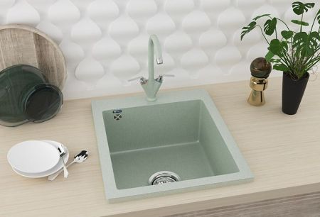 Кухонная мойка Ulgran U-404 Бежевая