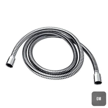 Шланг для душа, Almar, 316 Stalnless Steel, длина шланга, мм-1500, материал-нержавеющая сталь, стандарт подвода воды-1/2", Gun Metal Brushed PVD, артикул C084052.GM316