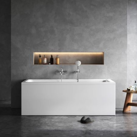 W90A-170-075W-A Gem Ванна акриловая 170x75, артикул W90A-170-075W-A