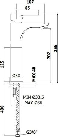 Смеситель для раковины Paffoni Red RED071CR105 хром, артикул RED071CR105