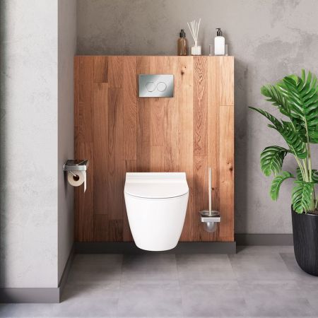 DX22C1700SC Apollo подвесной унитаз без ободка с сиденьем микролифт, артикул DX22C1700SC