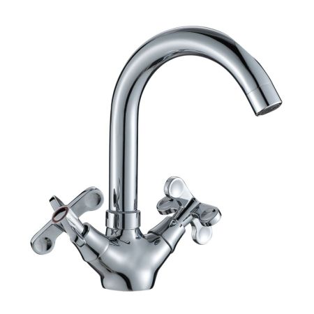 Смеситель для раковины Rossinka RS42-62 Хром, артикул RS42-62