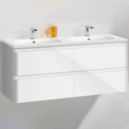 Тумба под раковину Vincea Alba VMC-1A120LW подвесная L.White, артикул VMC-1A120LW