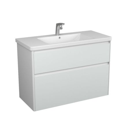 Тумба Malaren 100, 2 ящика, белая