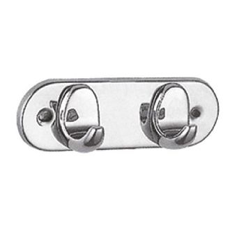 Планка с крючками для полотенец Haiba HB1505-2, хром