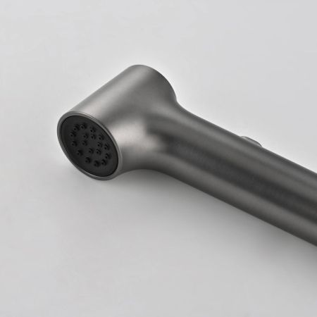 Гигиенический душ со смесителем Rose R235T, оружейная сталь, артикул R235T