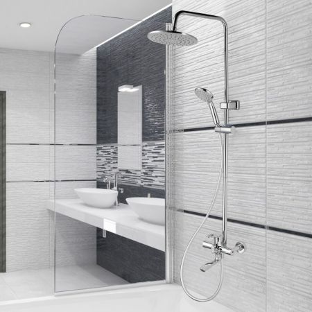 Душевая система G.Lauf NUD16-A045, хром, артикул NUD16-A045