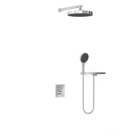 Душевой комплект Inspire VSFW-3I21T2RCH встраиваемый, термостатический, 2 режима, хром, артикул VSFW-3I21T2RCH