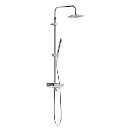936760000 Scandinavian Pure душевая программа с ванно душевым ТМС смесителем полкой, хром, артикул 936760000