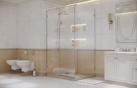 Душевой уголок Ambassador Abner 10011103L, прямоугольный, 120х80 см, артикул 10011103L