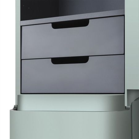 Шкаф пенал AM.PM Sensation 40 R M30CHR0406GG подвесной Мятный