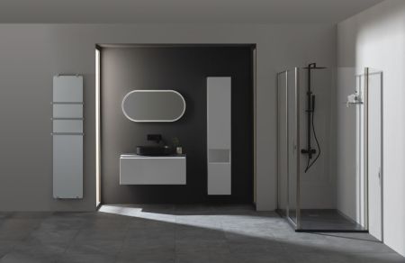 Шкаф-пенал Allen Brau Infinity 35 1.21009.WM R белый матовый, артикул 1.21009.WM