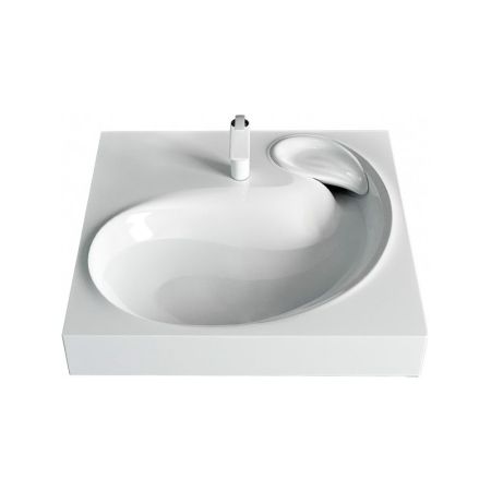 Раковина над стиральной машиной Maretti AS13SM73-844, белая, артикул AS13SM73-844