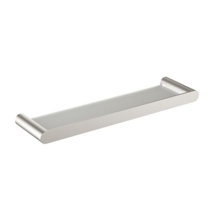 Полка стеклянная Timo Saona никель (13072/13), артикул 13072/13